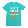 if it's not on strava it didn't happen Ladies Fitted T-Shirt