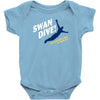 swan dive Baby Onesie