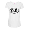 cutie oval Maternity Scoop Neck T-shirt