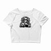 evil skull humor Crop Top