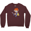 lion ow Crewneck Sweatshirt