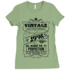 Vintage Aged To Perfection 1946 Ladies Fitted T-Shirt