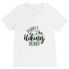 Daddy's Hiking Buddy V-Neck Tee