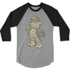 mario text 3/4 Sleeve Shirt