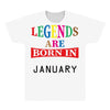 legends are born january All Over Men's T-shirt