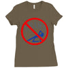 no drama Ladies Fitted T-Shirt