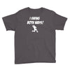 i swing both ways Youth Tee