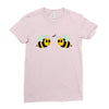 boo bees Ladies Fitted T-Shirt