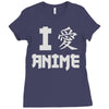 anime Ladies Fitted T-Shirt