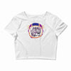 space cat Crop Top