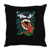 venom splatter Throw Pillow