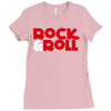 rock n roll Ladies Fitted T-Shirt