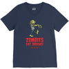zombies eat brains V-Neck Tee