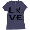love hairstylist Ladies Fitted T-Shirt