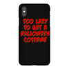 too lazy to get a halloween iPhoneX