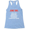 June Girl Hated By Many Racerback Tank