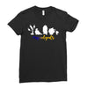 Beauty and The Beast Squadgoals Ladies Fitted T-Shirt