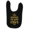 kings are born in 1965 Baby Bibs