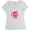 THIS TWICE Women's Triblend Scoop T-shirt