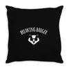 breaking badger Throw Pillow