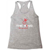 king dead Racerback Tank