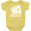 bought this shirt with your money poker Baby Onesie