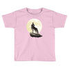 howl at the moon Toddler T-shirt