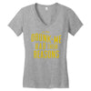 drunk me had their reasons Women's V-Neck T-Shirt