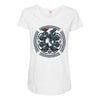 the dragon's knot Maternity Scoop Neck T-shirt