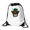 team dog Drawstring Bags