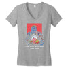 game over bedelia Women's V-Neck T-Shirt