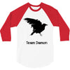 team damon salvatore (4) 3/4 Sleeve Shirt