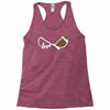 football infinity love Racerback Tank