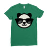 cool panda Ladies Fitted T-Shirt
