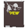 pew yoda wars funny iPad 3 and 4 Case
