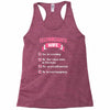 technician's wife Racerback Tank
