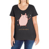 instaham Ladies Curvy T-Shirt