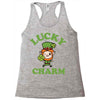 lucky charm 2 Racerback Tank