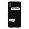 I am Hungry Me Too Mom and Baby Talking iPhoneX