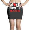 black love is beautiful Mini Skirts