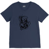 fish boat sea fishing V-Neck Tee