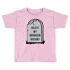 delete my browser history Toddler T-shirt