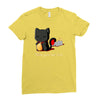 make your own luck Ladies Fitted T-Shirt