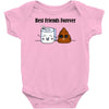 best friends forever Baby Onesie