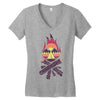 bonfire Women's V-Neck T-Shirt