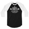 grumpy old man 3/4 Sleeve Shirt