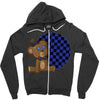 freddy plushie Zipper Hoodie
