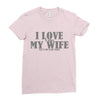 i love it when my wife let's me play golf Ladies Fitted T-Shirt