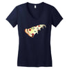 Pizza Slice Women's V-Neck T-Shirt
