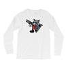 rocket vintage cartoon style Long Sleeve Shirts